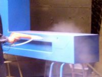 APLICACION DE PINTURA ELECTROSTÁTICA EN POLVO